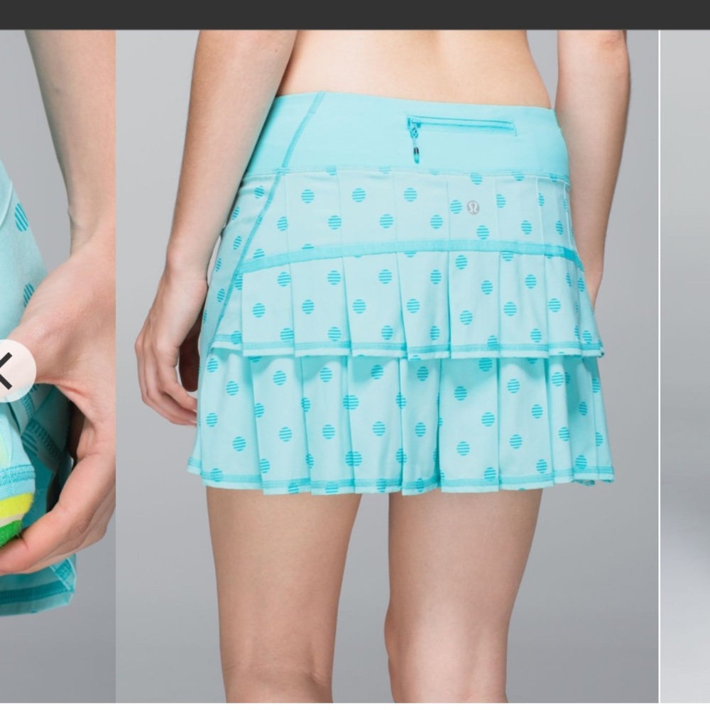 lululemon athletica Blue Patterned Women Shorts